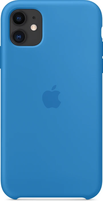 Apple Silikon Case für iPhone 11 surfblau