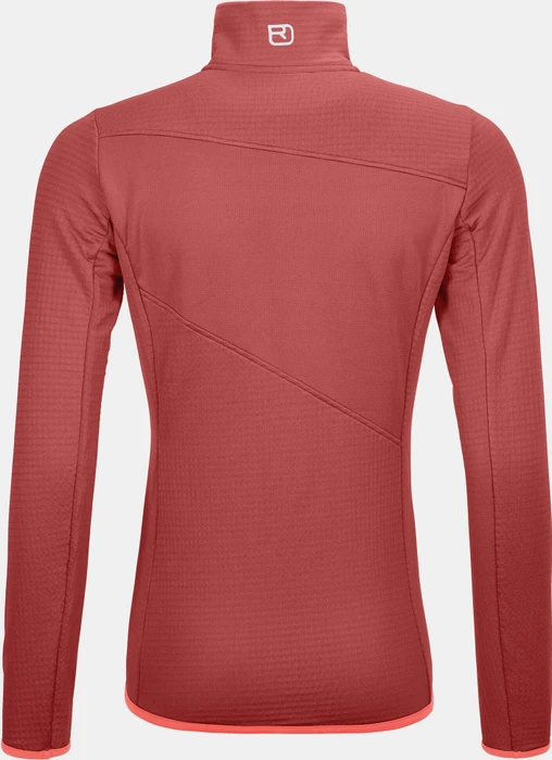 Ortovox Fleece Grid Funktionsjacke blush (Damen)