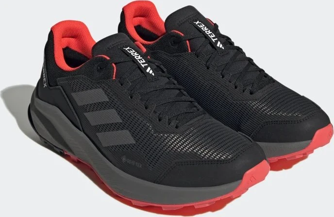 adidas Terrex Trailrider GTX core black/grey four/solar red (Herren)