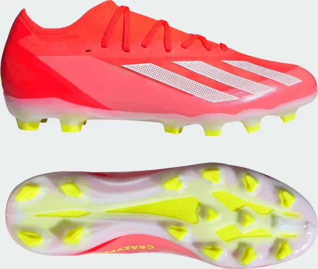 adidas X Crazyfast Pro MG solar red/cloud white/team solar yellow 2