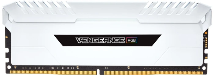 Corsair Vengeance RGB weiß UDIMM 16GB Kit, DDR4-3600, CL18-19-19-39