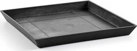 Ecopots Rotterdam Blumentopfuntersetzer quadratisch 43x43cm dark grey