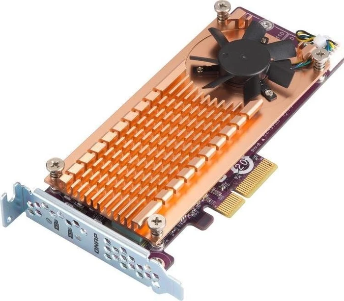 QNAP QM2 Expansion Card, 2x M.2 PCIe, PCIe 3.0 x4