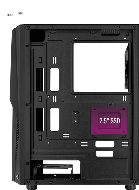 AeroCool Mecha, Glasfenster