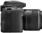 Nikon D3300 schwarz mit Objektiv AF-P DX 18-55mm 3.5-5.6 G VR und AF-S DX 55-200mm 4.0-5.6 G ED II VR Vorschaubild