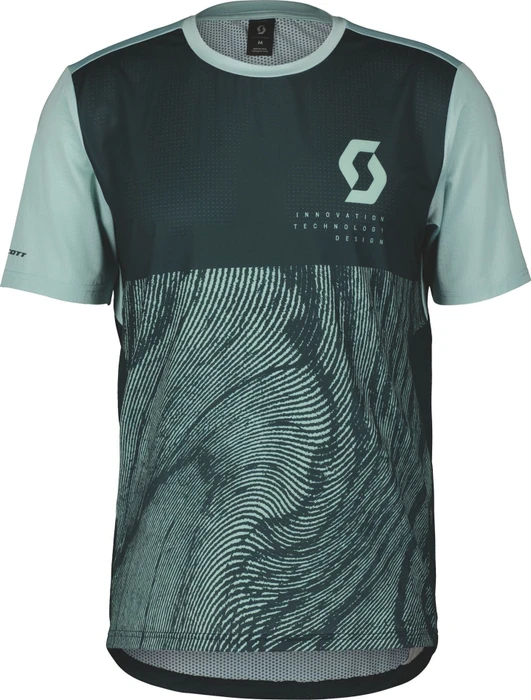 Scott Trail Vertic Trikot kurzarm aruba green/mineral green (Herren)