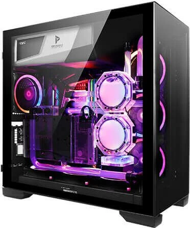 Antec P120 Crystal, schwarz, Glasfenster