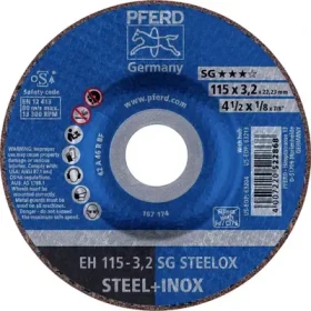 Pferd EH 115-3.2 SG STEELOX Trennscheibe, 115x3.2x22.23mm, 25 Stück