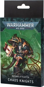 Games Workshop Warhammer 40.000 - Datakarten: Chaos Knights 2025 (DE)