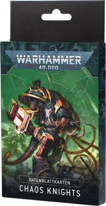Games Workshop Warhammer 40.000 - Datakarten
