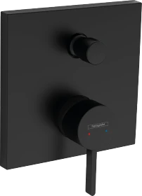 Hansgrohe Finoris Einhebel-Wannenmischer Unterputz für iBox universal mattschwarz