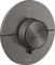 Hansgrohe Axor ShowerSelect ID rund Thermostat für 2 Verbraucher mit integrierter EN1717 Sicherungskombi brushed black chrome Vorschaubild