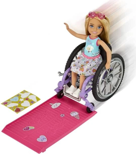 Mattel Barbie - Chelsea im Rollstuhl blond