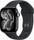 Apple Watch Series 11 (GPS) 42mm Aluminium diamantschwarz mit Sportarmband S/M schwarz (MEQT4ZR)