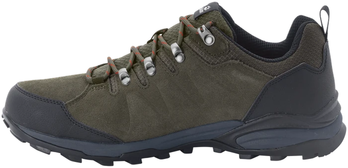 Jack Wolfskin Refugio Texapore Low khaki/phantom (Herren)