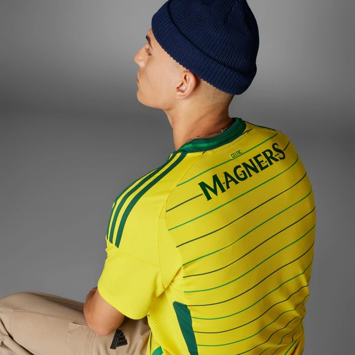 adidas Celtic FC 2024/2025 Auswärtstrikot team yellow (Herren)