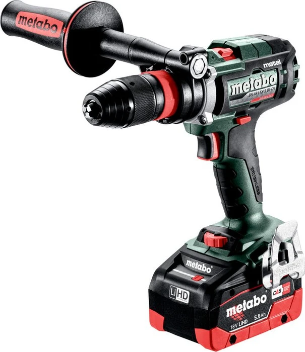 Metabo BS 18 LTX-3 BL Q I Metal Akku-Bohrschrauber inkl. Koffer + 2 Akkus 5.5Ah
