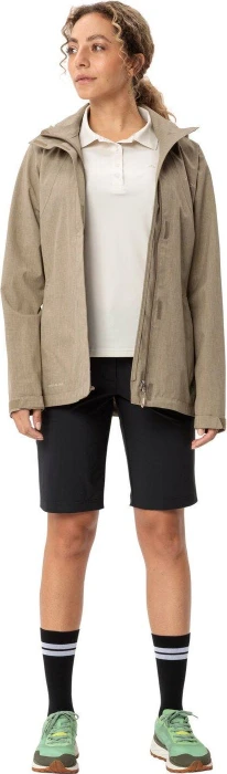Vaude Rosemoor Rain Funktionsjacke oat (Damen)