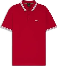 Hugo Boss Paddy Poloshirt kurzarm rot (Herren)