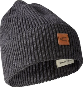 Camel Active Baumwoll- Kaschmirmix Beanie schwarz