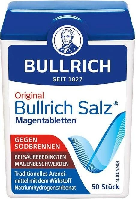 Bullrich Salz Tabletten, 50 Stück