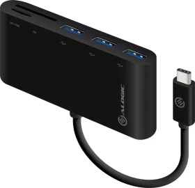 Alogic USB-C Multiport-Adapter und Cardreader, USB-C 3.0 [Stecker] (UC3ACR)