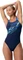 Speedo Medley Medalist mit Logo Badeanzug (Damen) Vorschaubild
