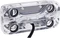 Alphacool GPX SLI Connector Dual asymetric - 4-Slot, Acryl, Acetal Vorschaubild