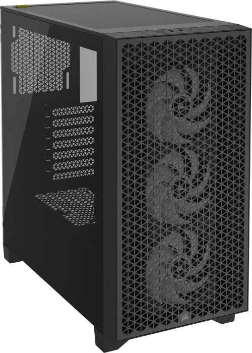 Corsair 3000D RGB Airflow, schwarz, Glasfenster