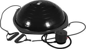 Gorilla Sports Balance Ball mit Widerstandsbändern Stabilitätstrainer