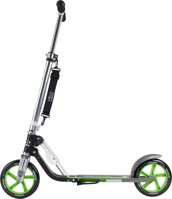 Hudora Big Wheel 205 Scooter grau/grün