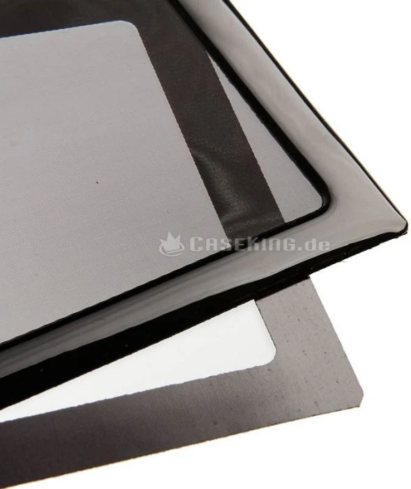 DEMCiflex Staubfilter für 280mm Radiatoren schwarz/schwarz