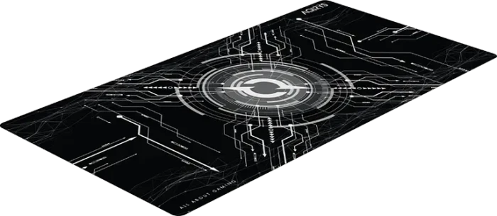 Aqirys Gruis XL Mouse Pad, 900x400mm, Motiv schwarz/weiß