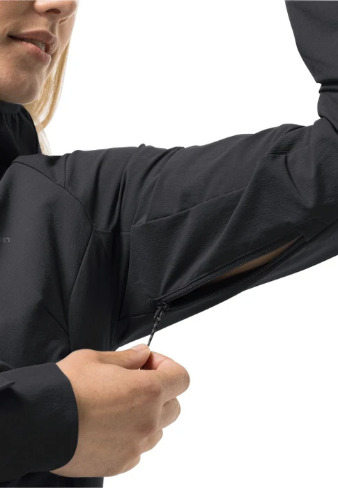 Jack Wolfskin Kammweg Funktionsjacke schwarz (Damen)