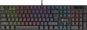 Sandberg Mechanical Game Keyboard, Gaote Outemu BLUE, USB, DE (640-31)