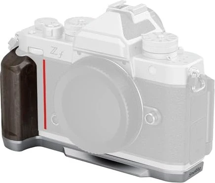 SmallRig L-Bracket mit Holzgriff für Nikon Z f silber
