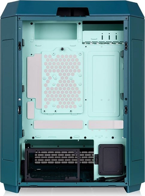 Thermaltake The Tower 600 Transformative Teal, grün, Glasfenster