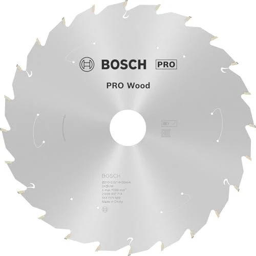 Bosch Professional Standard for Wood Kreissägeblatt 24Z, 210x1.4x30mm, 1 Stück