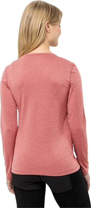 Jack Wolfskin Sky Thermal Funktionsshirt langarm mineral red (Damen)