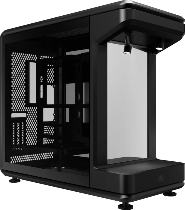 Cooler Master MasterFrame 360 Stage Mirror, schwarz, Glasfenster
