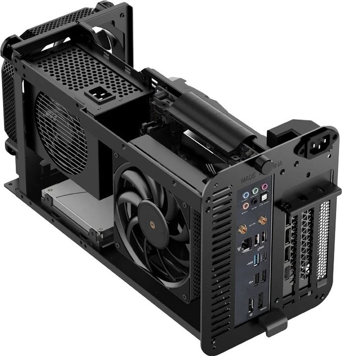 Jonsbo V11, schwarz, Mini-ITX