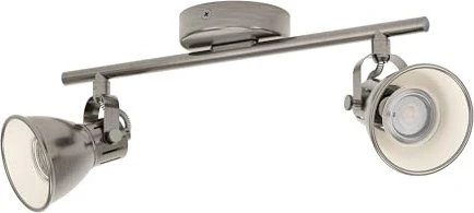 Eglo Seras Spot 2-flammig nickel antik