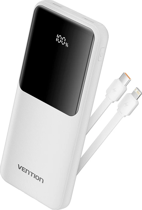 Vention Power Bank 22.5W (USB-C & Lightning Cable) 10000mAh