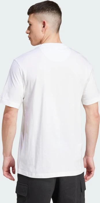 adidas Trefoil Essentials T-Shirt kurzarm weiß (Herren)