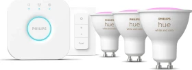 Philips Hue White and Color Ambiance 400 GU10 4.2W Starter-Kit