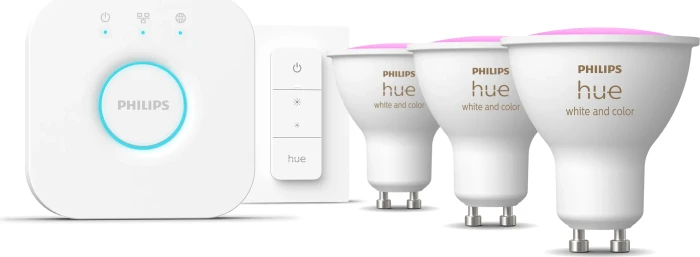 Philips Hue White and Color Ambiance 400 GU10 4.2W Starter-Kit