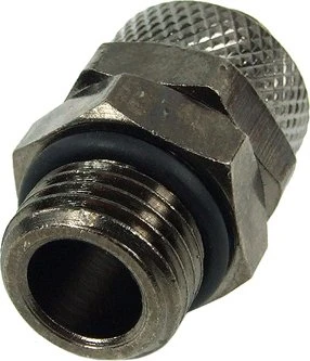 Alphacool Anschluss, G1/4" auf 10/8mm, schwarz vernickelt