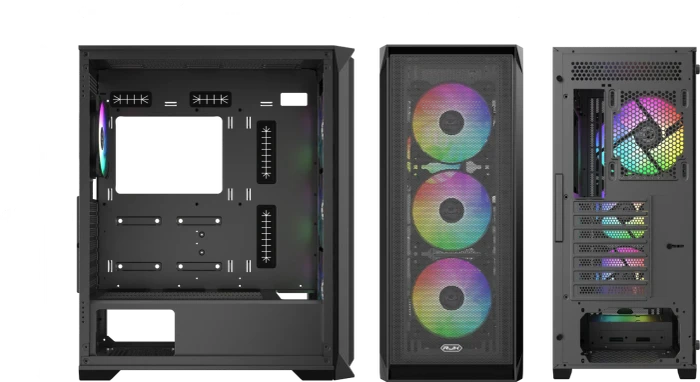 Raijintek Arcadia 41, Glasfenster