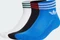 adidas Trefoil Ankle Socken schwarz/blau/weiß, 3 Paare Vorschaubild