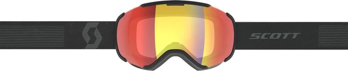 Scott Faze II mineral black/enhancer red chrome